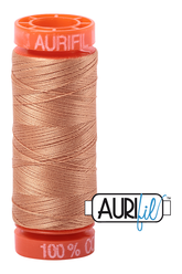 Aurifil Mako 50wt Cotton 200 m 220 yd. spool - 2320 Light Toast